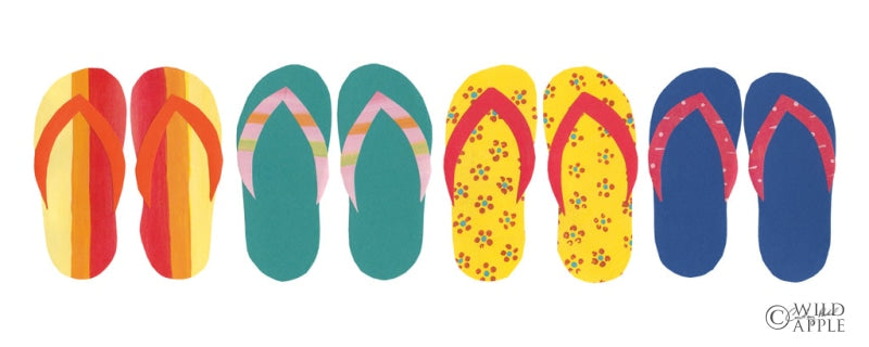 Reproduction of Sea Sand Sun VIII by Courtney Prahl - Wall Decor Art