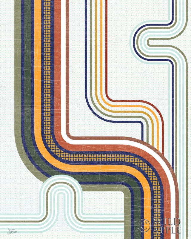 Reproduction of Retro Subway II by Melissa Averinos - Wall Decor Art