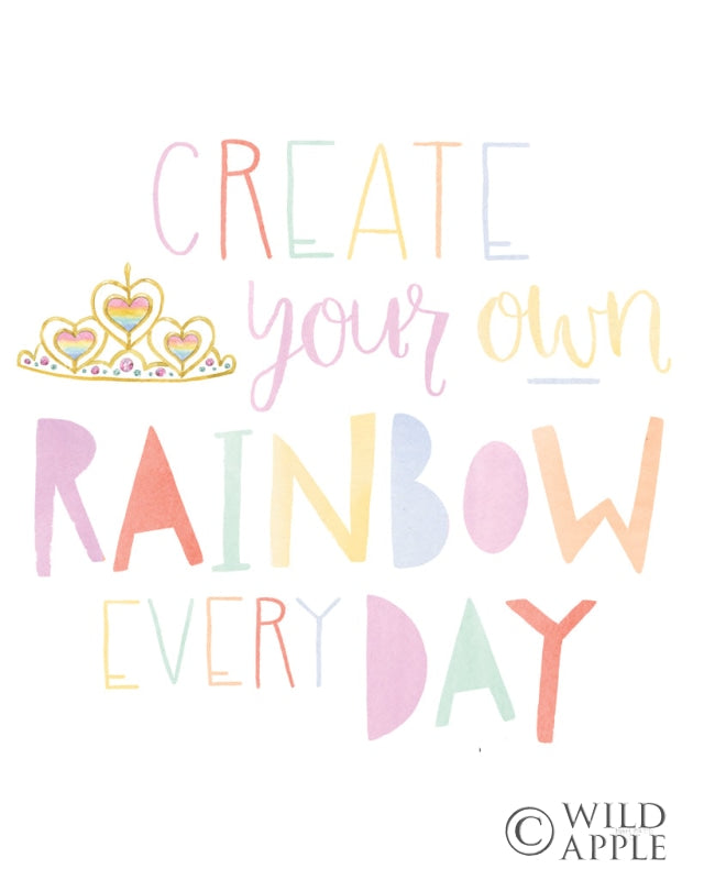 Reproduction of Lets Chase Rainbows III by Jenaya Jackson - Wall Decor Art