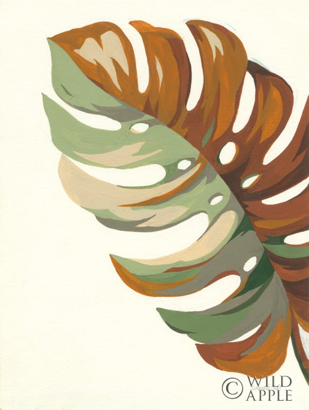 Reproduction of Retro Big Leaf III by Danhui Nai - Wall Decor Art