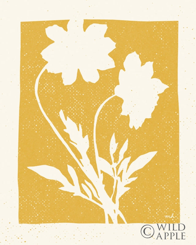 Reproduction of Joyful Spring I Golden Yellow by Moira Hershey - Wall Decor Art