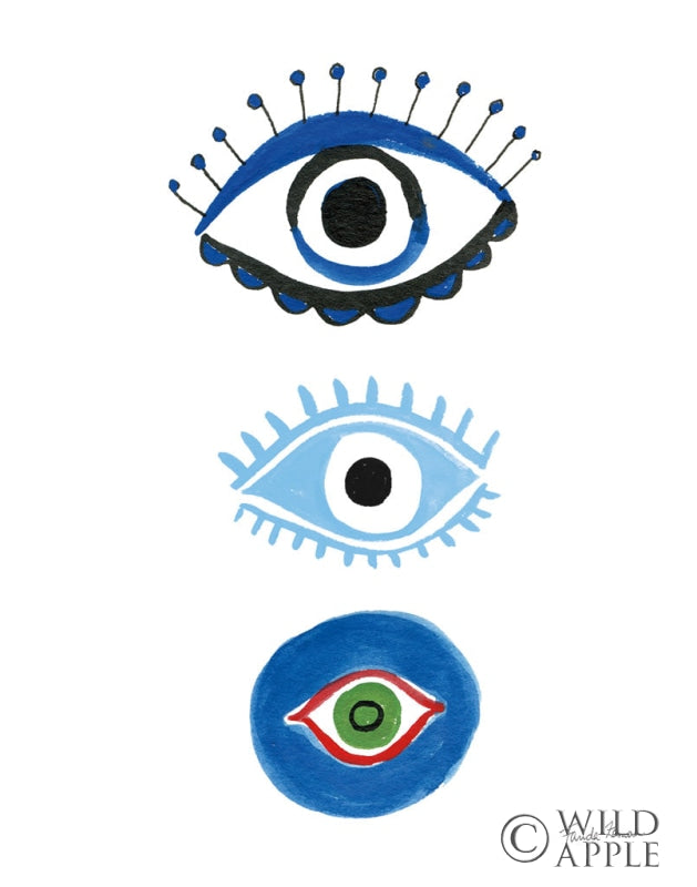 Reproduction of The Stare I by Farida Zaman - Wall Decor Art