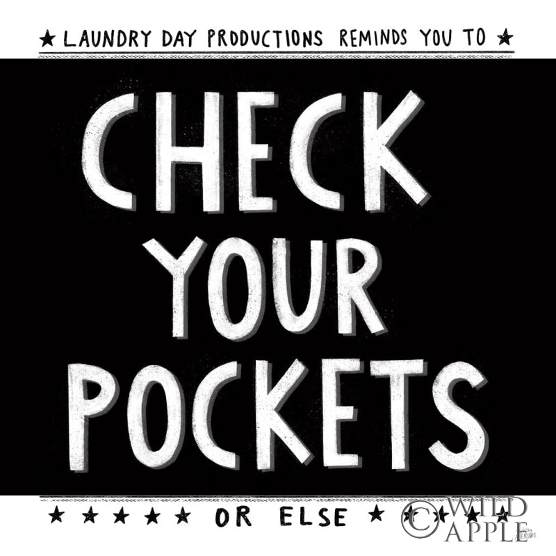 Reproduction of Check Your Pockets by Melissa Averinos - Wall Decor Art