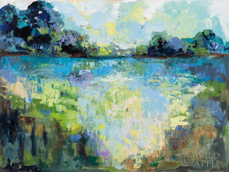 Reproduction of Tranquility by Jeanette Vertentes - Wall Decor Art