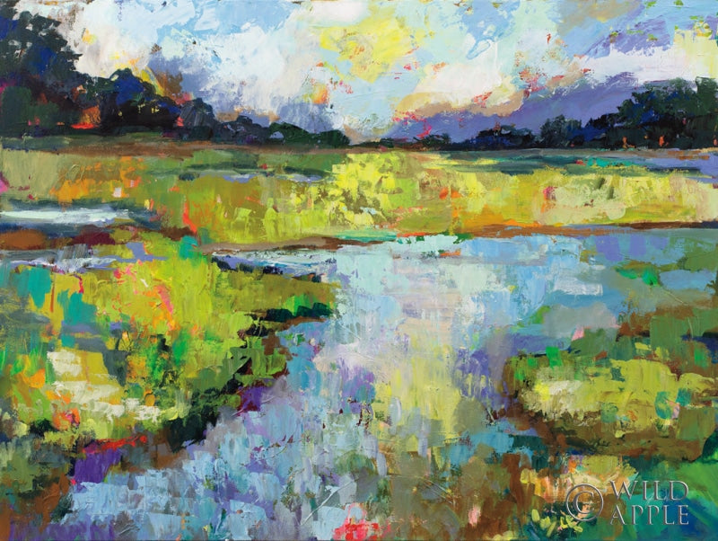 Reproduction of Reflections by Jeanette Vertentes - Wall Decor Art