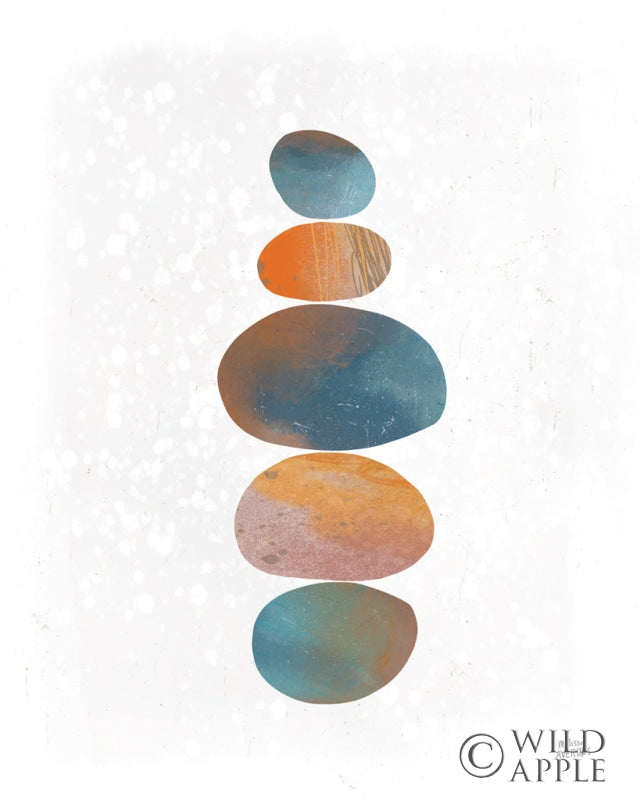 Reproduction of Collage Stones III by Melissa Averinos - Wall Decor Art