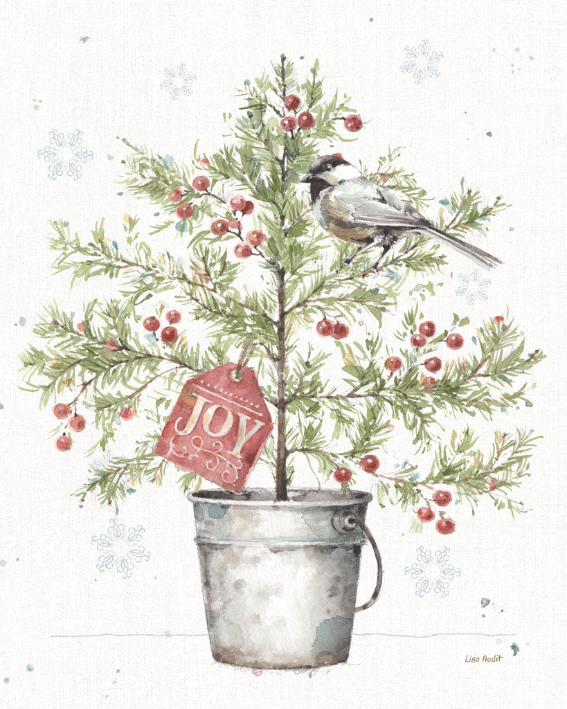 Reproduction of A Christmas Weekend III No NP by Lisa Audit - Wall Decor Art