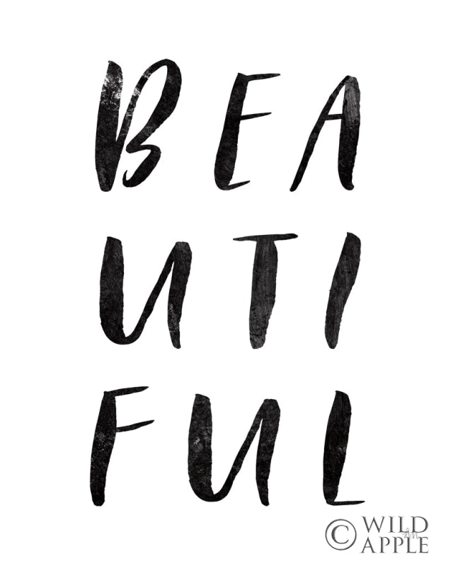 Reproduction of Bold Words II by Laura Marshall - Wall Decor Art