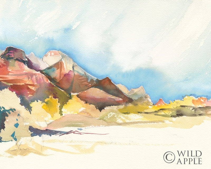 Reproduction of Western Vista Crop by Kristy Rice - Wall Decor Art