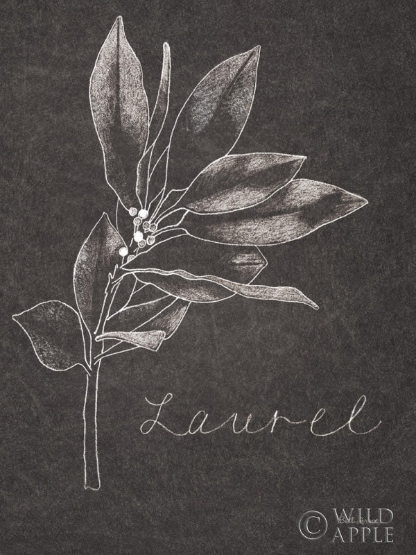 Reproduction of Black and White Chalkboard Christmas I by Beth Grove - Wall Decor Art