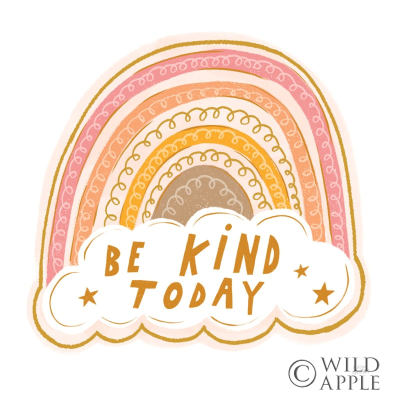 Reproduction of Be Kind Today by Melissa Averinos - Wall Decor Art