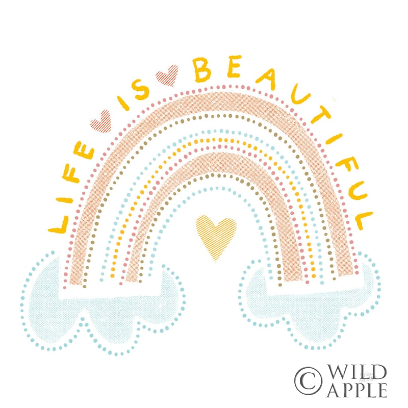 Reproduction of Life is Beautiful by Melissa Averinos - Wall Decor Art