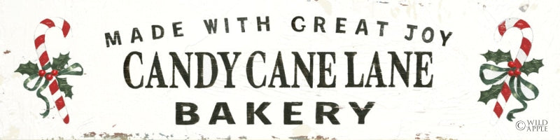 Reproduction of Christmas in the Heartland V Joy by James Wiens - Wall Decor Art