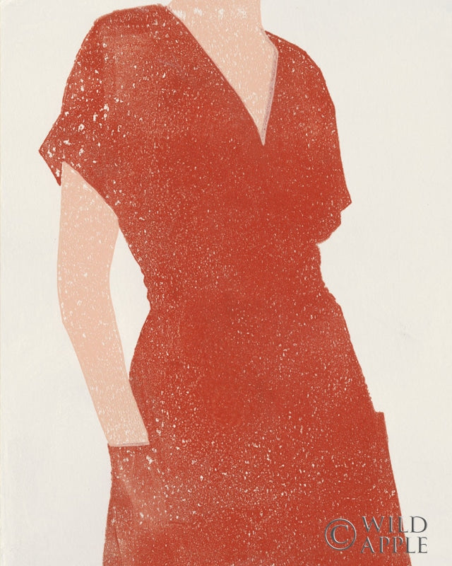 Reproduction of All Dressed Up I by Moira Hershey - Wall Decor Art