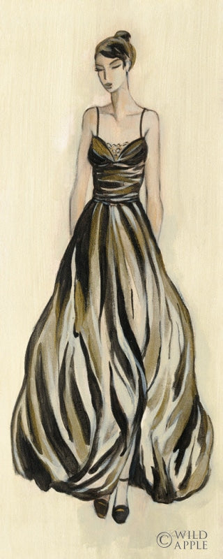 Reproduction of Evening Gown III by Silvia Vassileva - Wall Decor Art