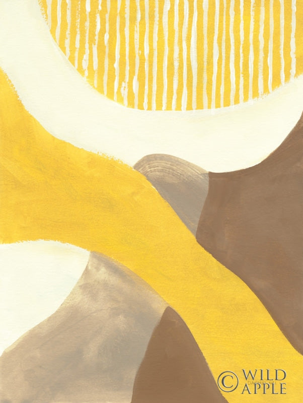 Reproduction of Retro Abstract VI by Danhui Nai - Wall Decor Art