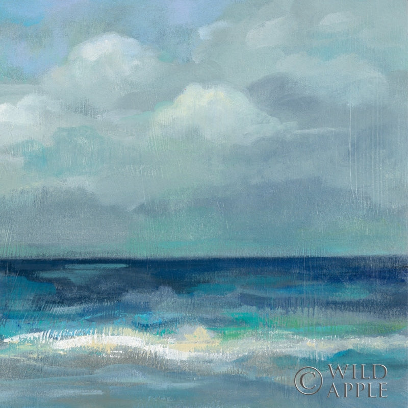 Reproduction of Clouds and Sea Crop III by Silvia Vassileva - Wall Decor Art