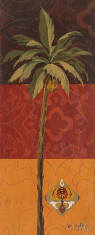 Reproduction of Patterned Moroccan Palm II by Silvia Vassileva - Wall Decor Art