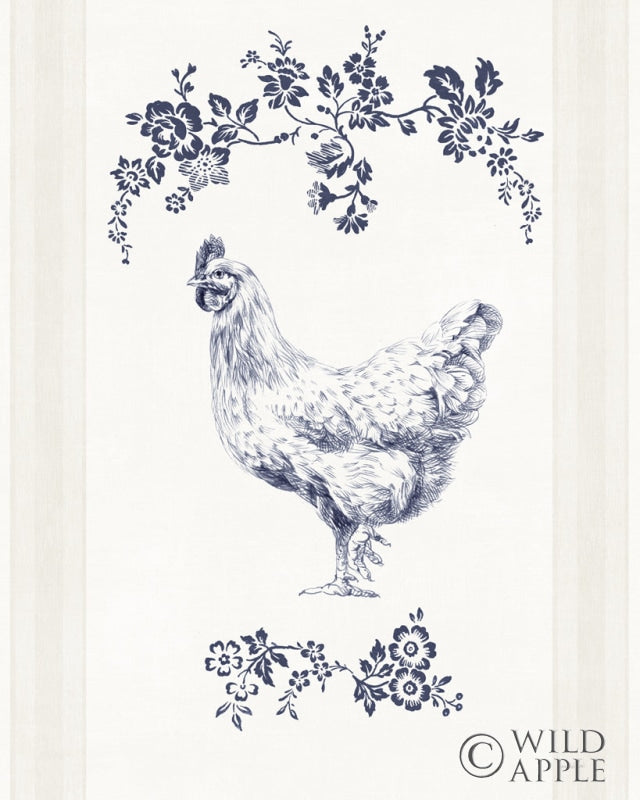 Reproduction of Summer Chickens II by Danhui Nai - Wall Decor Art