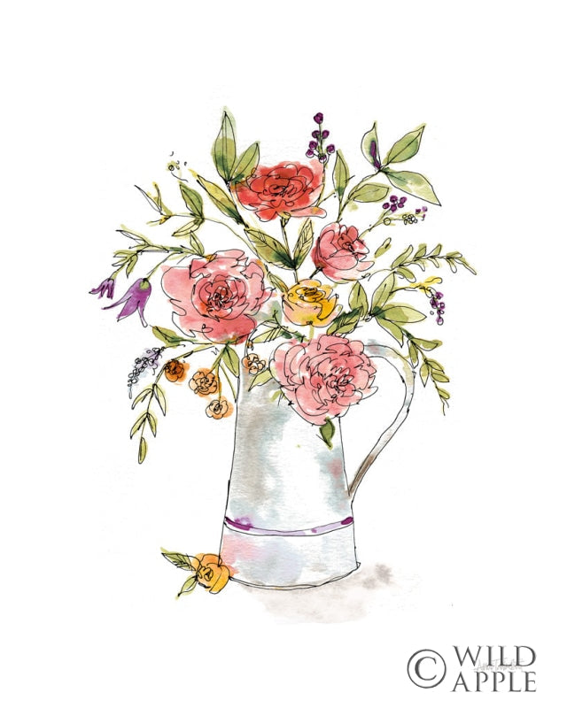 Reproduction of Americana Mood IV Summer by Anne Tavoletti - Wall Decor Art