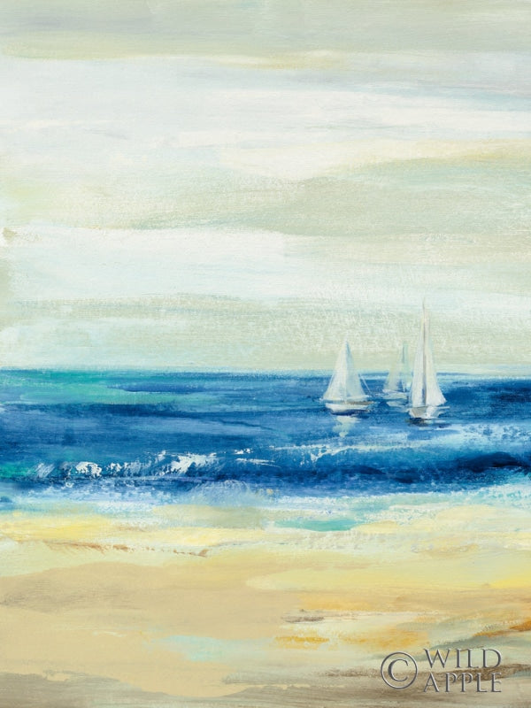 Reproduction of Sand and Sea II by Silvia Vassileva - Wall Decor Art