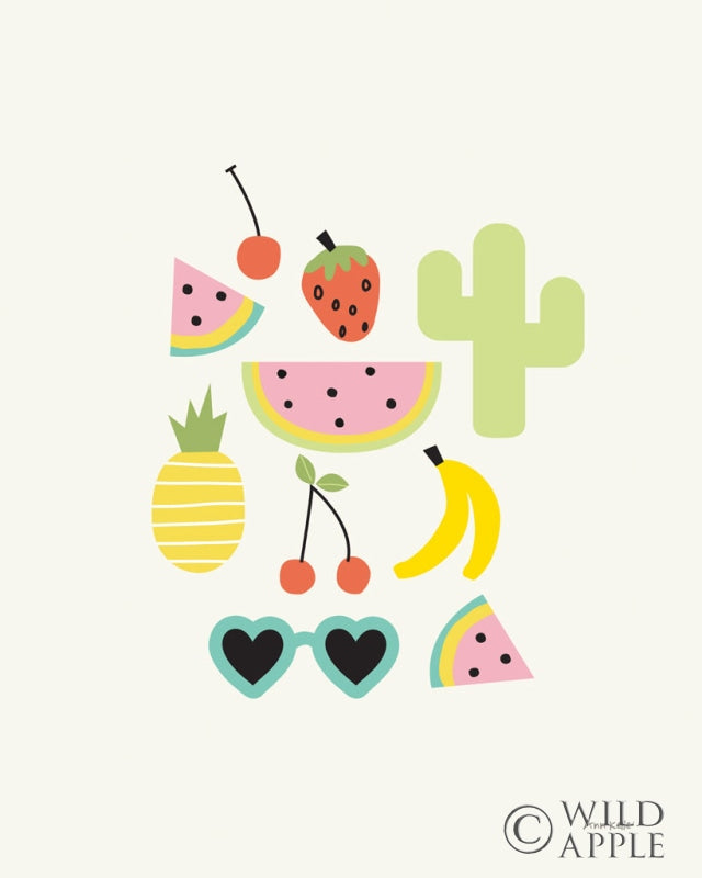 Reproduction of Summer Daze II by Ann Kelle - Wall Decor Art