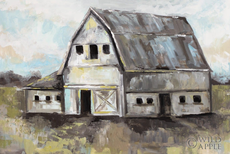 Reproduction of Tranquil Barn by Jeanette Vertentes - Wall Decor Art