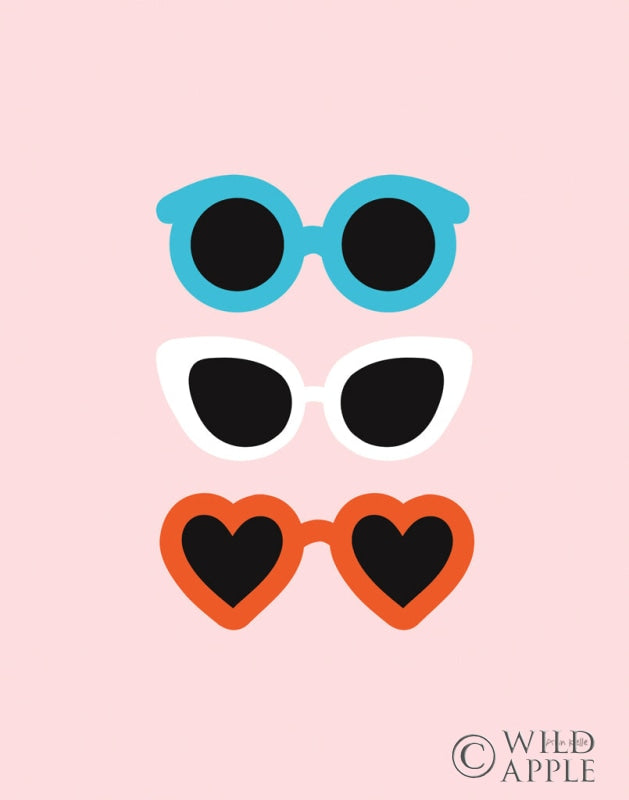 Reproduction of Sunglasses for All II by Ann Kelle - Wall Decor Art