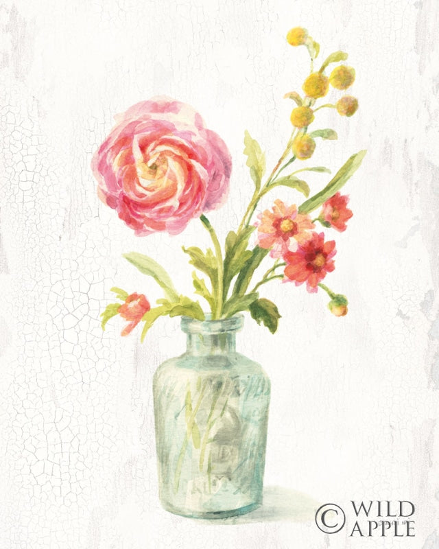 Reproduction of Full Bloom VII by Danhui Nai - Wall Decor Art