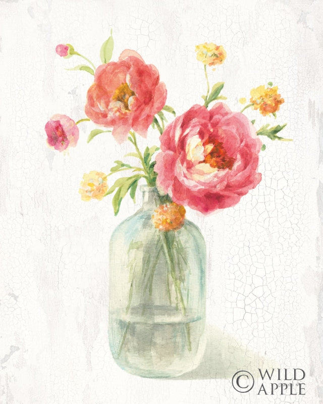 Reproduction of Full Bloom VIII by Danhui Nai - Wall Decor Art