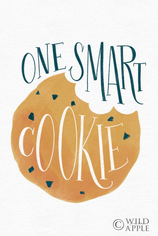 Reproduction of One Smart Cookie by Becky Thorns - Wall Decor Art