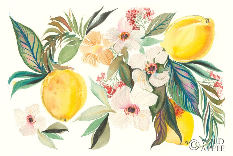 Reproduction of Citrus Summer I v2 by Kristy Rice - Wall Decor Art