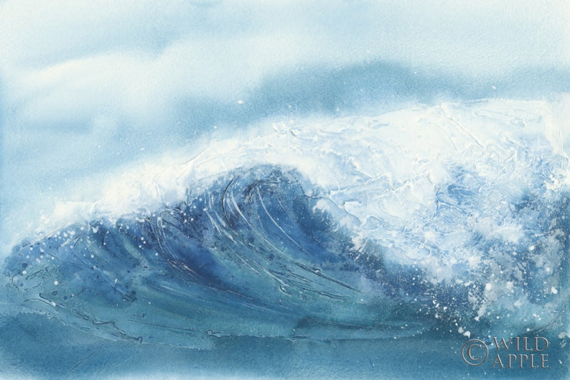 Reproduction of Waves III by Chris Paschke - Wall Decor Art