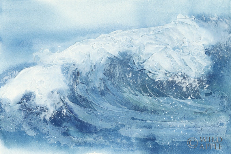Reproduction of Waves IV by Chris Paschke - Wall Decor Art