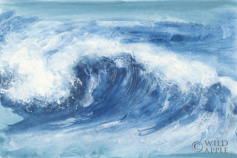 Reproduction of In the Blue II by Chris Paschke - Wall Decor Art