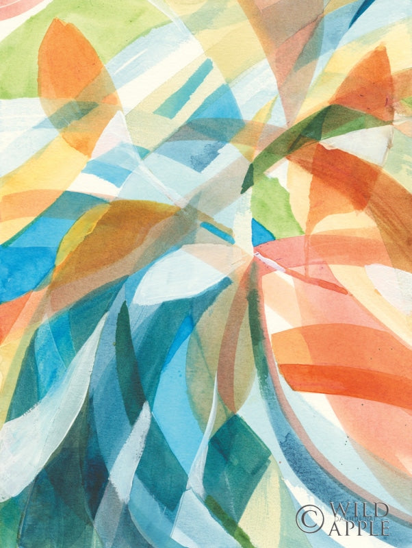 Reproduction of Colorful Abstract I by Danhui Nai - Wall Decor Art