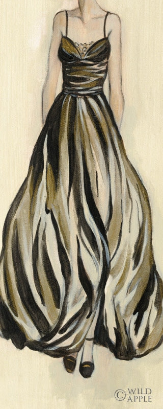 Reproduction of Evening Gown III Crop by Silvia Vassileva - Wall Decor Art