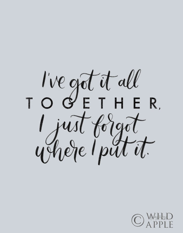 Reproduction of All Together Crop by Becky Thorns - Wall Decor Art