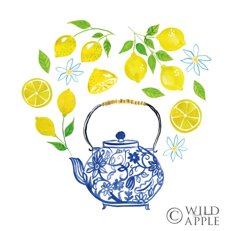 Reproduction of Organic Tea II by Farida Zaman - Wall Decor Art
