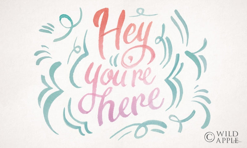 Reproduction of Youre Here II by Janelle Penner - Wall Decor Art