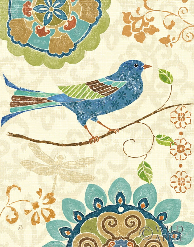 Reproduction of Eastern Tales Birds I by Daphne Brissonnet - Wall Decor Art