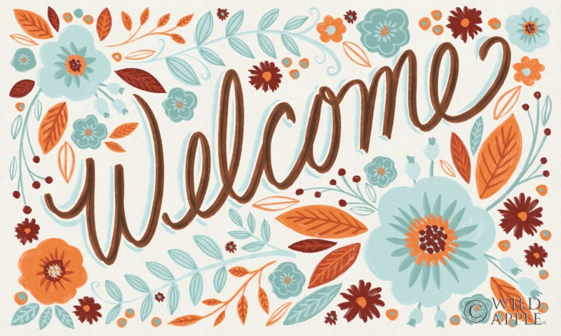 Reproduction of Welcome I by Anne Tavoletti - Wall Decor Art