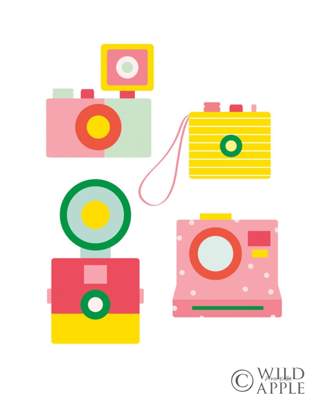 Reproduction of Camera Shy II by Ann Kelle - Wall Decor Art