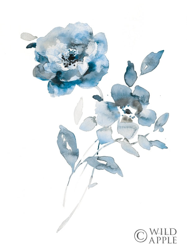 Reproduction of Blues of Summer IV by Danhui Nai - Wall Decor Art