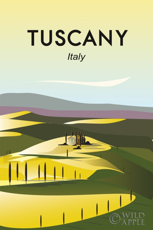 Reproduction of Tuscany by Omar Escalante - Wall Decor Art