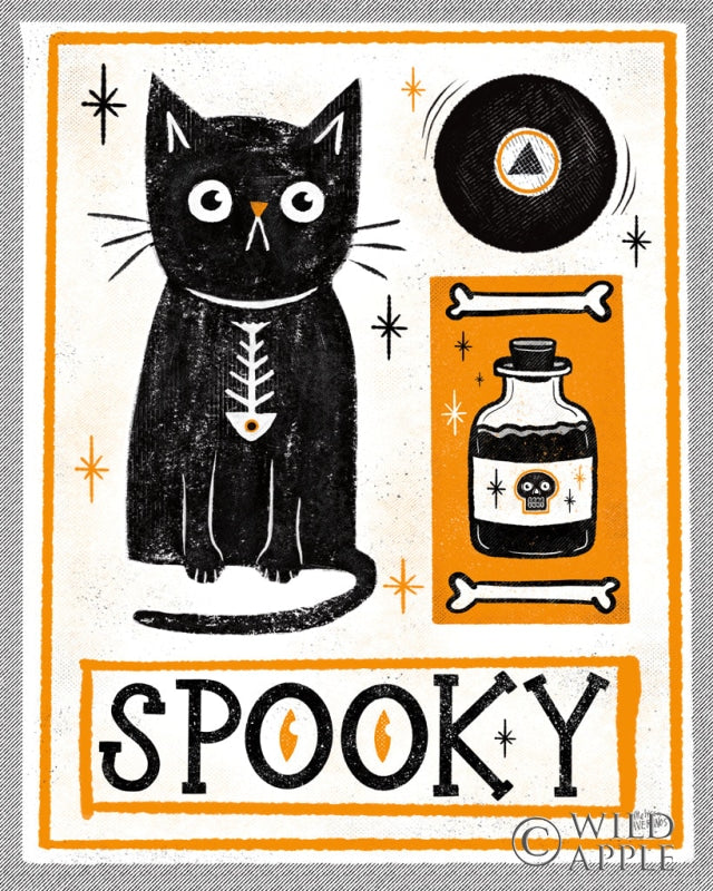 Reproduction of Frightfully Wicked III by Melissa Averinos - Wall Decor Art