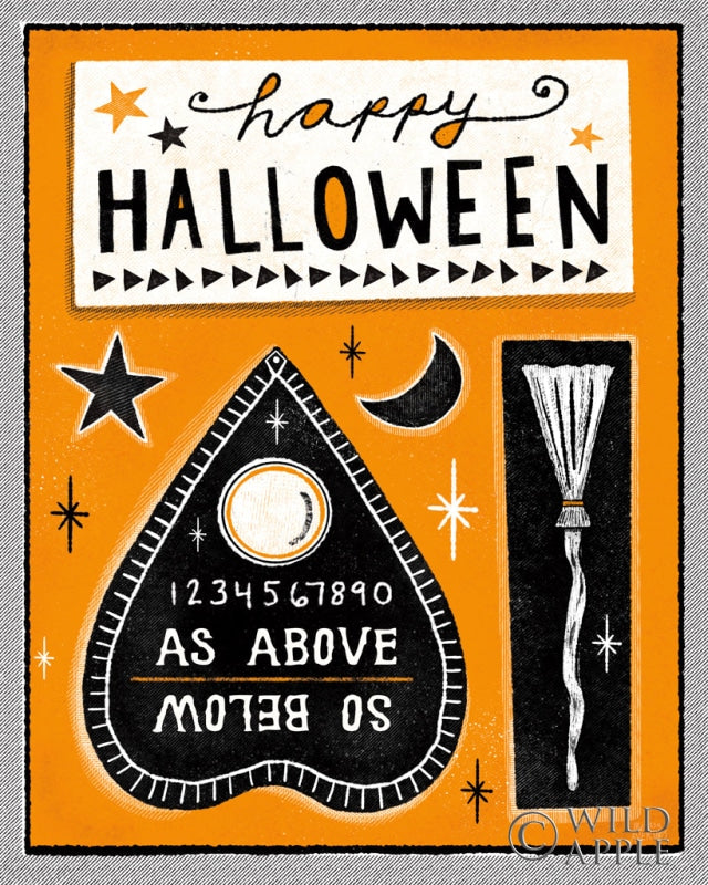 Reproduction of Frightfully Wicked VI by Melissa Averinos - Wall Decor Art