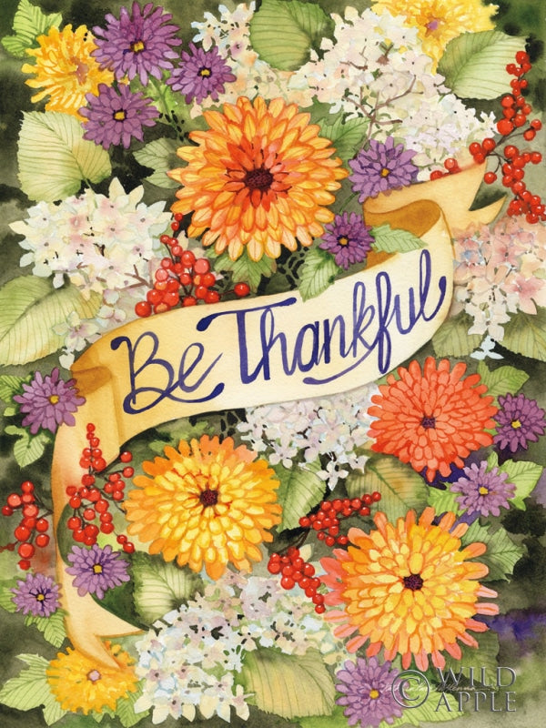 Reproduction of Autumn Florals by Kathleen Parr McKenna - Wall Decor Art