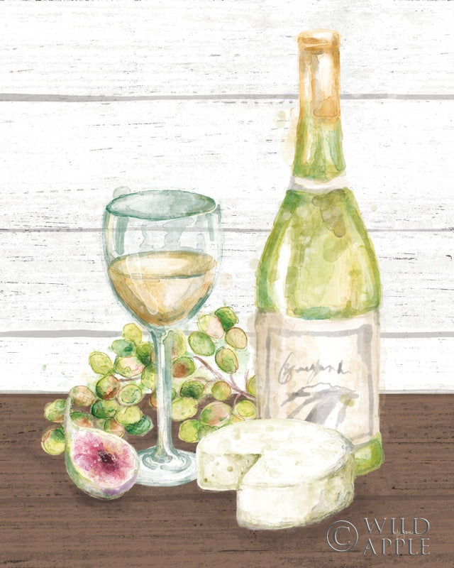 Reproduction of Sweet Vines II Walnut by Mary Urban - Wall Decor Art