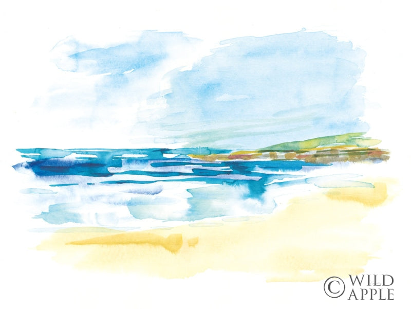 Reproduction of Strand by the Bay by Sue Schlabach - Wall Decor Art